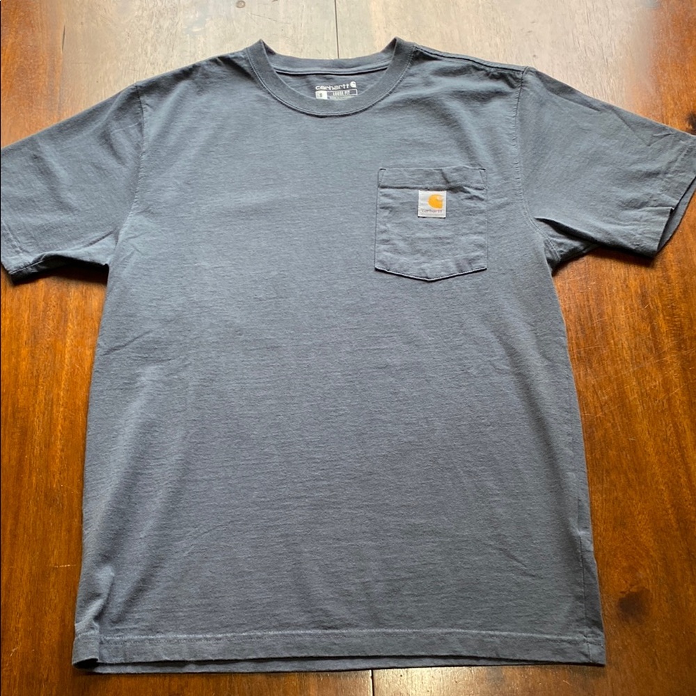 Carhartt Gray Short Sleeve Tee Classic Workwear